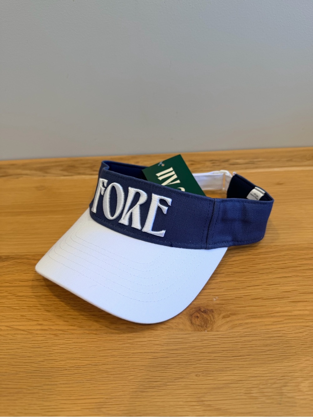 Women’s Navy and White Fore Visor